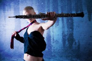 Zuzana is the unique oboe solist established in Slovakia. Her provocative look and exceptional ability to play this rare musical instrument allows listeners to go as deep as they can, into their fantasy.